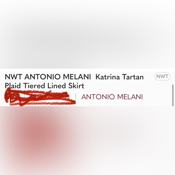 ISO Tartan Layered Skirt - Picture 3 of 3